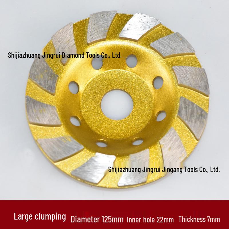 Diamond Stone Grinding Disc for Concrete Floors - Bowl Shape 80-230mm
