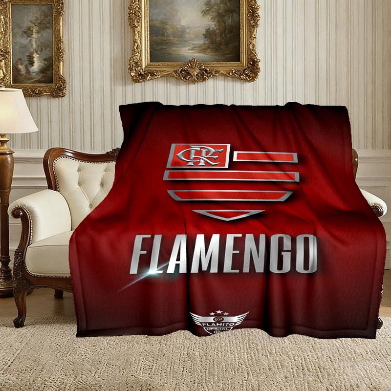 1pc Rangers FC Blanket, Cozy Valentine's Day Blanket, Multi-functional Nap Blanket Available Throughout the Four Seasons