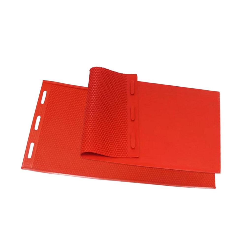 Beeswax Foundation Sheet Convenient Silicone Flexible Press Embosser Wax for Nest Box Beekeeper Beehives Beekeeping Accessories