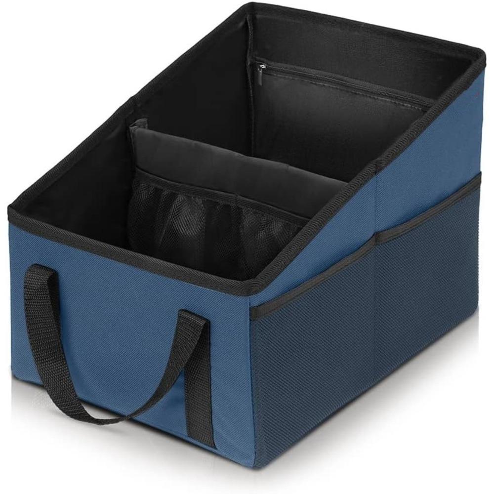 New Large Capacity Car Storage Box Space-saving Oxford Trunk Organizer Multifunctional Automotive Backseat Car Interior