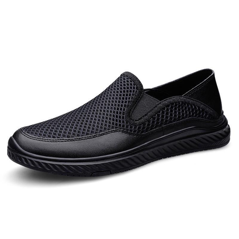 Men's Summer Breathable Mesh Slip-On Loafers