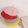 Pearl Baby Wool Hat Woolen Painter Hat Fashion Children's Beret  Baby