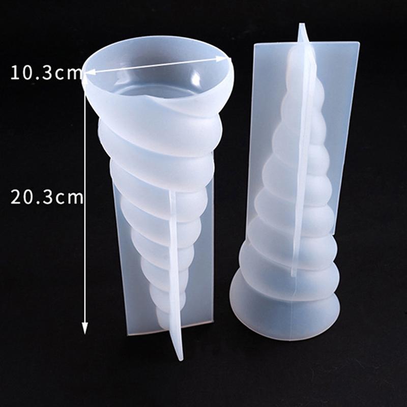 Mythischer Hornspiegel Silikonform Dreieck Silikonform DIY Epoxidharz Dekoration