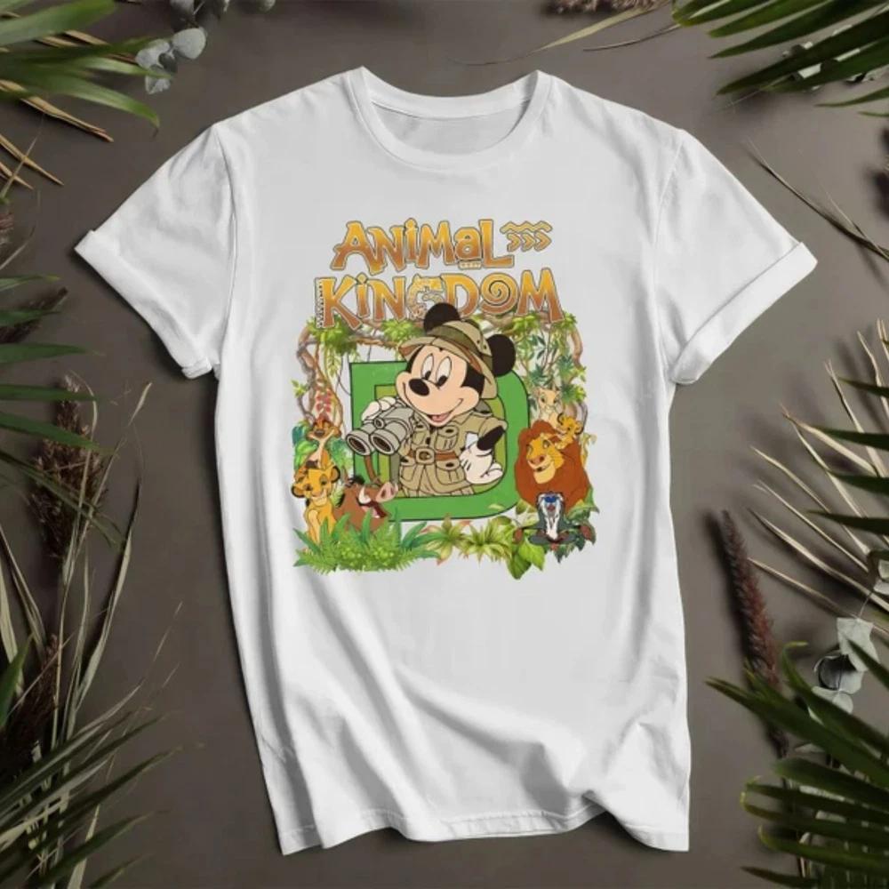 Mickey Kingdom Cute White T Shirt Gift For Family S