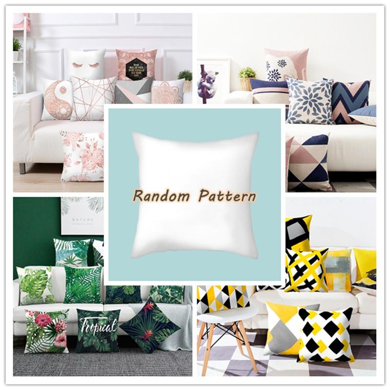 

Наволочка с желтыми цветами 30х50, декоративные подушки для дивана, наволочка с геометрическим узором, 45х45 см, 60х60, прямоугольная квадратная наволочка 30x50cm