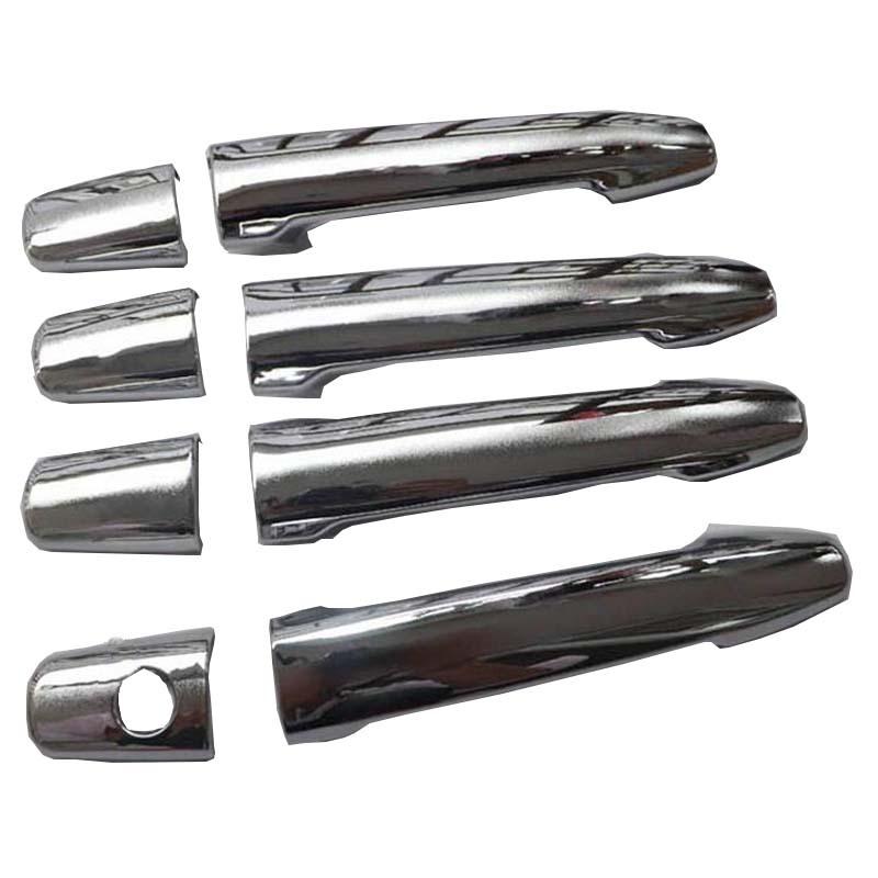 

Chrome Door Handle Cover for Mitsubishi ASX Lancer Outlander Sport 2008-2013 Car Styling Stickers 8pcs NO:J-1