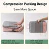 Packing Cubes For Travel Compression Portable Lightweight Travel Packing Cubes Large Capacity Space-Saving Travel Accessories