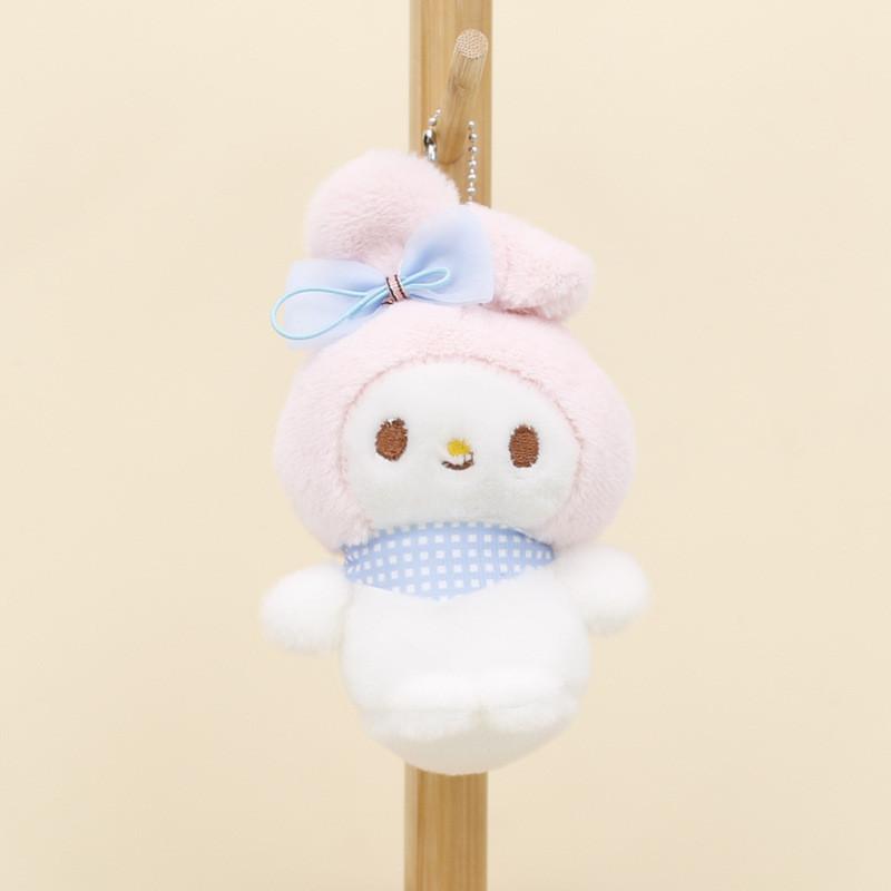 Adorable Kawaii Sanrio Plush Toy Keychain Soft Pp Cotton Stuffed Animal Doll