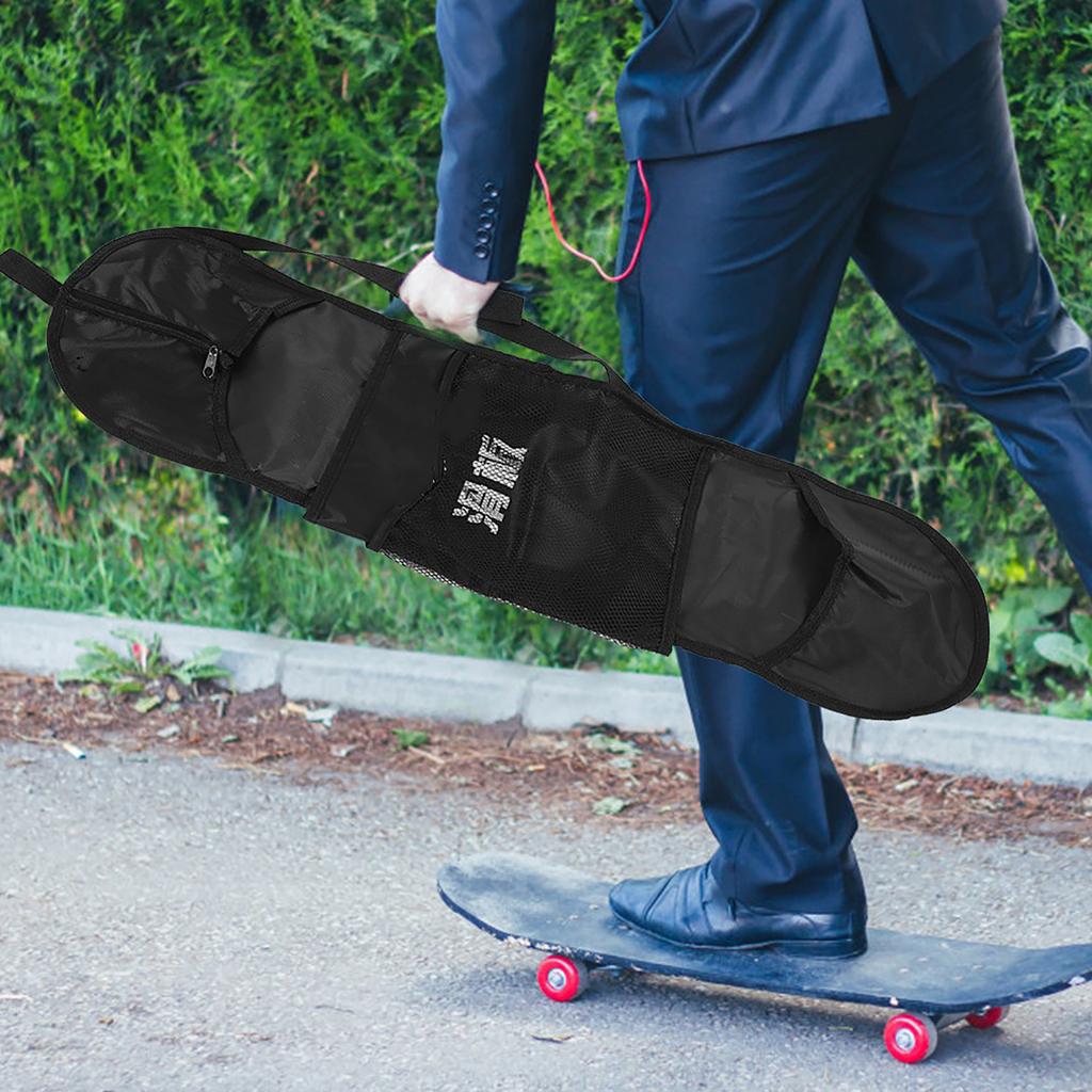 PUENTE Skateboardväska Axelväska Vattentät Longboard Förvaringsryggsäck