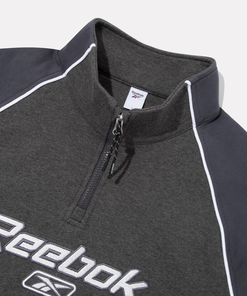 REEBOK Premier Half-Zip Sweatshirt - Charcoal