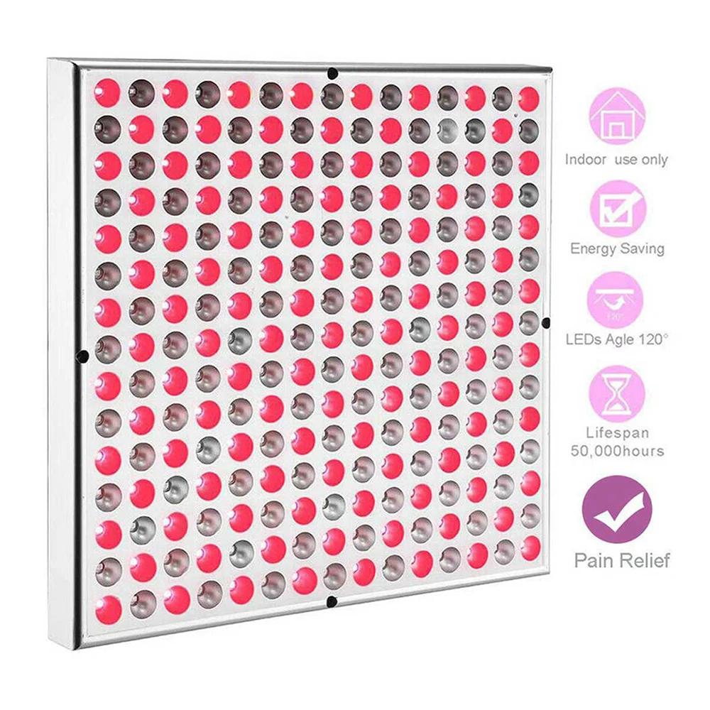225 LED Red Light Panel 660nm 850nm Near Infrared Light Device for Body Face Skin Care Beauty Wellness