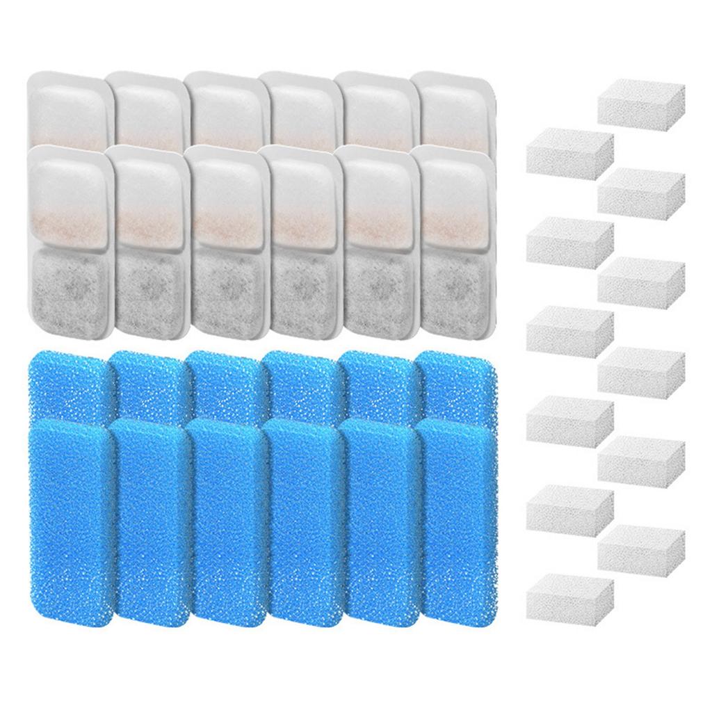 Replacement Pet Water Filter Compatible With Stainless Steel Cat Filters, Dog Water Foam Filter, Sponge Filter