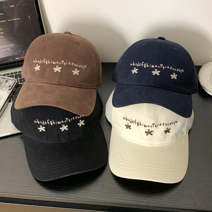 Cotton Embroidered Baseball Hat With Adjustable Fit For Summer Outdoor Wear