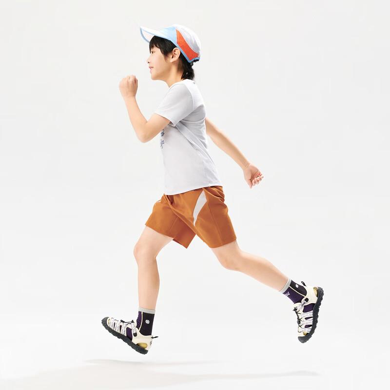 EBAER Kids Unisex Cool-Feel Knit Capris