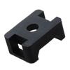 Black 4.5mm Cable Tie Base Saddle Type Mount Wire Holder
