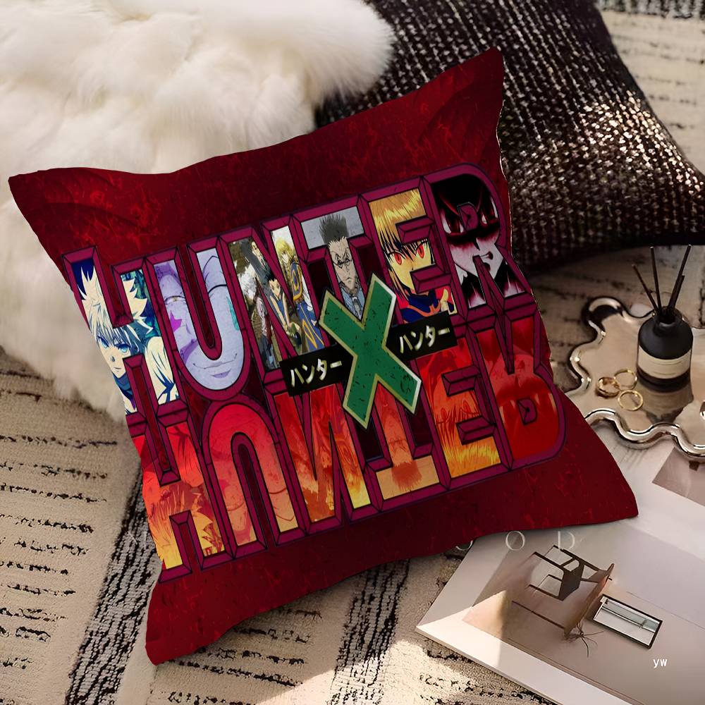 

Anime Hisoka Hunter X Hunters Anime Cushion Cover Inches Farmhouse Decor Home Throw Pillow Covers For Couch Decorations 30x30 cm