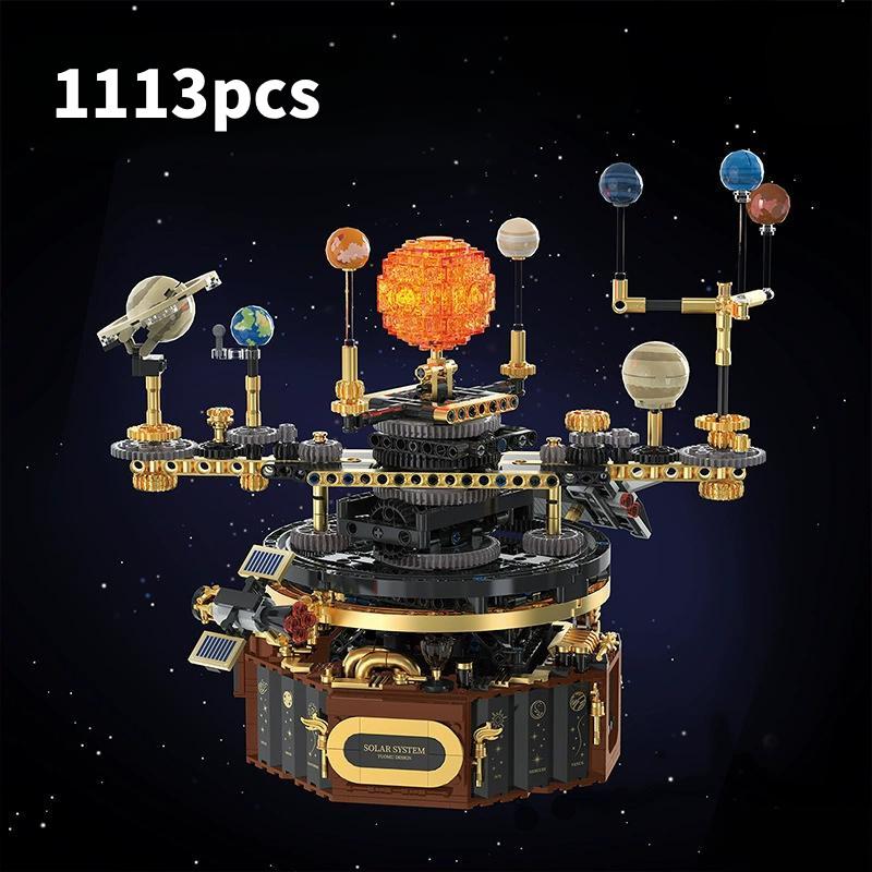 Pedagogisk romforskning Byggeklosser Roterende univers Leketeleskop