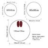 Round Carpet Mat New 3D Visual Illusion Spiral Rug Floor Mats for Bedroom Living Room Decoration Creative Rugs The Black Trap
