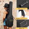 CAHAYA Electric Guitar Case, Soft Case, Easy Version, Lightweight, 8mm Sponge, Shoulder Strap, Handbag, Large Capacity Pocket, Easy to Carry, Black