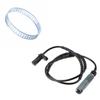 Rear Abs Wheel Speed Sensor+Abs Ring For 2004-14 Bmw 1 3 Series E81 E82 E90 E91