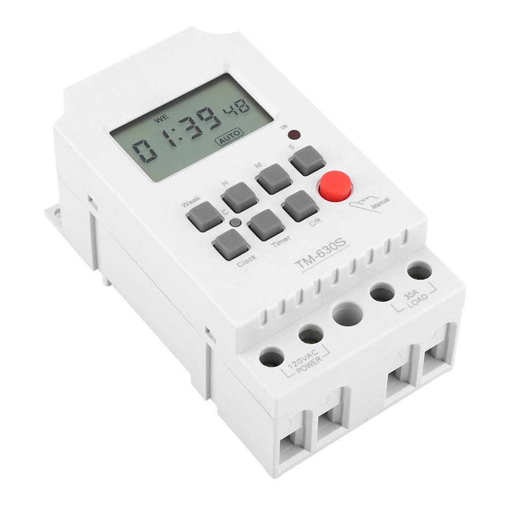 110V Digital Electric Durable Programmable Smart Control Switch Timer