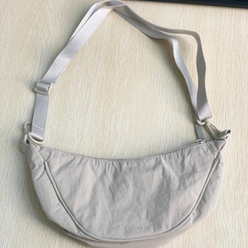 Lightweight Nylon Crossbody Bag Handbag Oxford Cloth Shoulder Bag Cute Mini Dumpling Bag Women