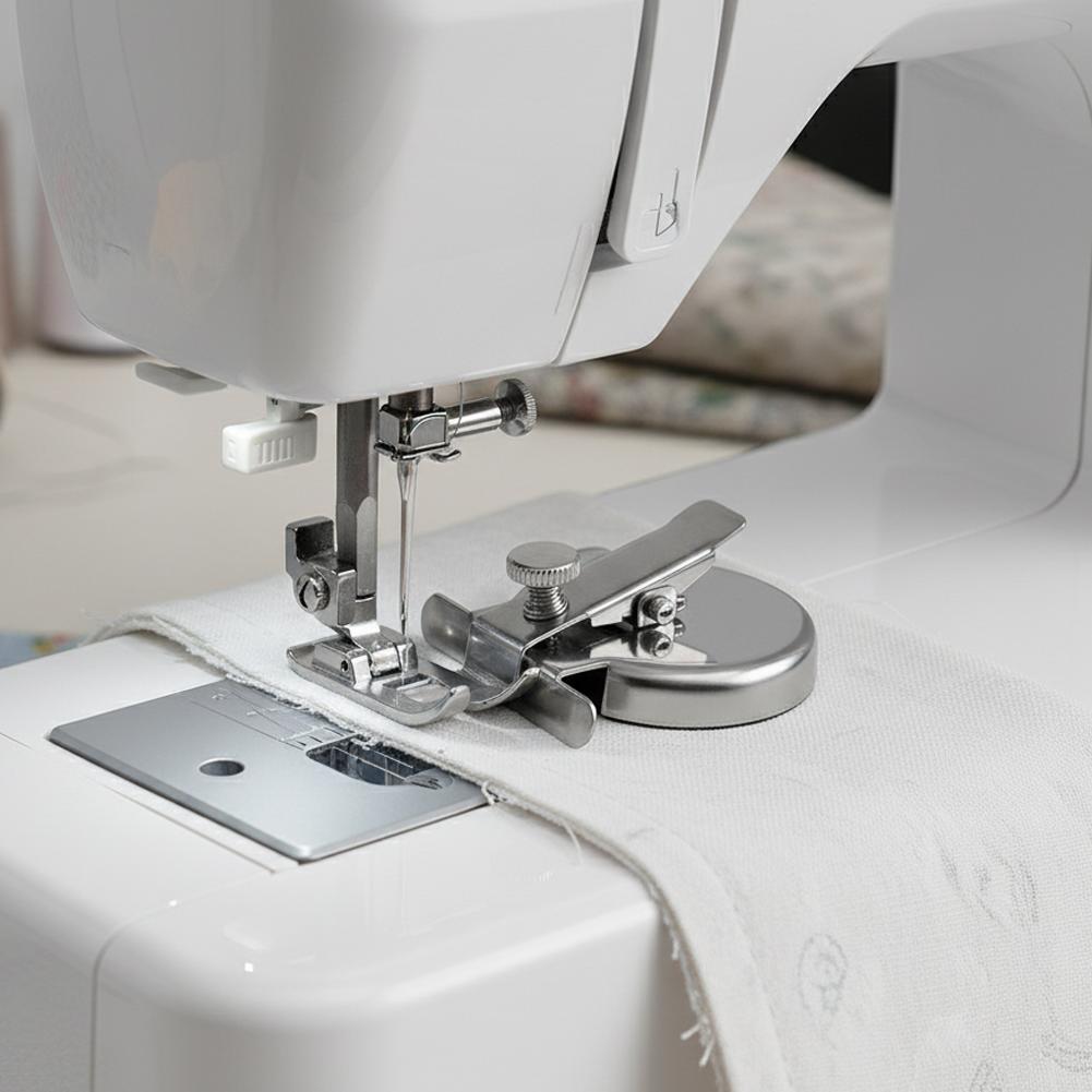 1/2/5PCS Round Magnetic Seam Guide Precision Quilting & Sewing Tool with Adjustable Clip Anti-curling Sewing Accessories