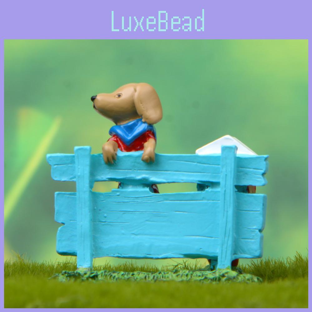 Lawn Dog Sign Resin Ornament For Landscaping And Promotional Presents