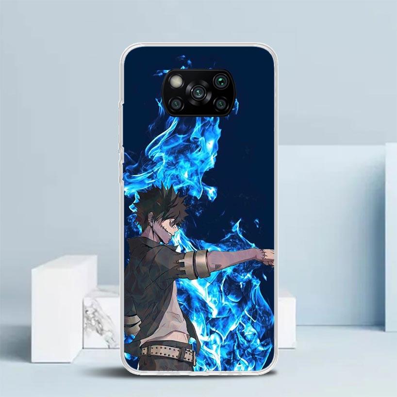My Hero Dabi Bnha Phone Case For Xiaomi Poco F7 Ultra X5 X6 X7 Pro M7 Redmi 15C 15 13C 13 12C 12 10C 10 10A 9 9C 9A 9T Cover Poc