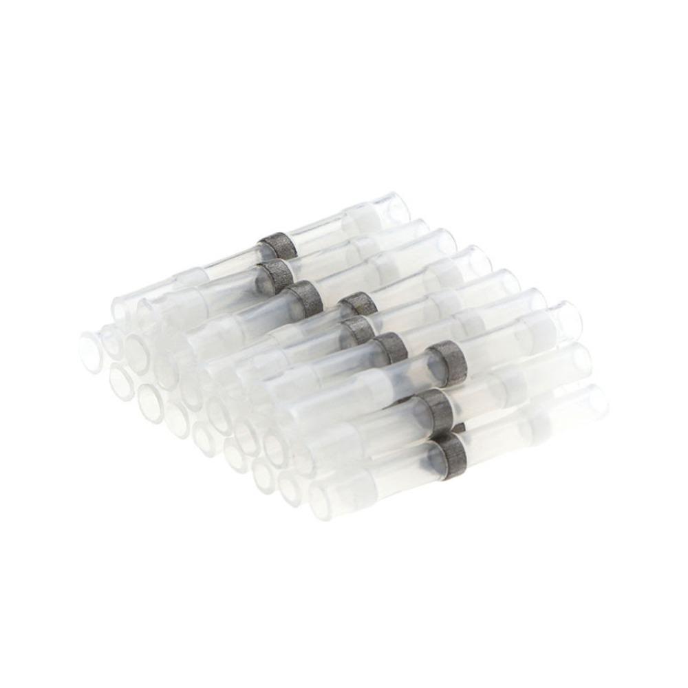 100pcs Waterproof Solder Seal Heat Connector Shrink Butt Connectors Lug Terminals Electrical Wire Car Insulated Terminal