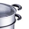 SUPOR 26cm 304 Stainless Steel Double-Layer Steamer Pot