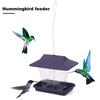 Bird Feeder with Drainage Holes Large Capacity Transparent Plastic Outdoor Wild Bird Hanging Feeders with Sloped Roof for Outside