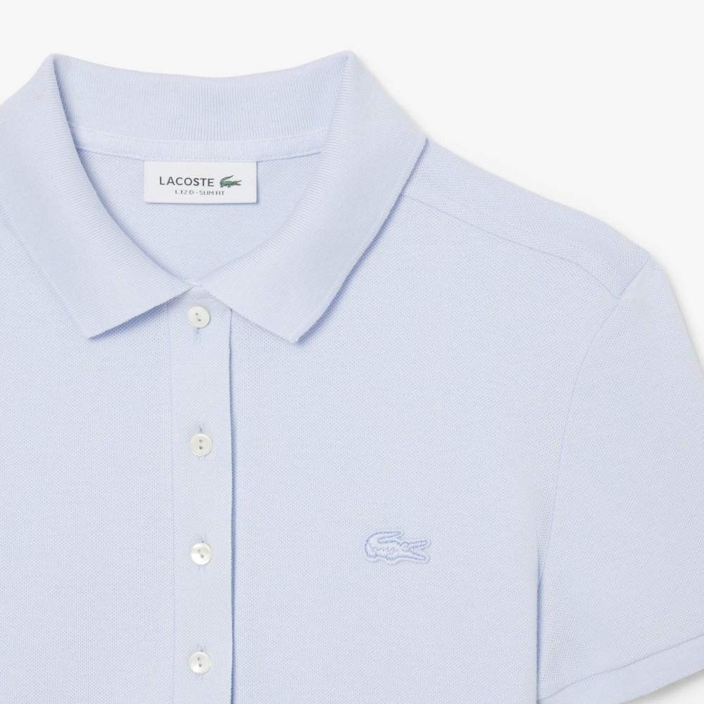 Lacoste Women's Slim Fit Mini Piqué Polo Shirt PF5462-56GJ2G
