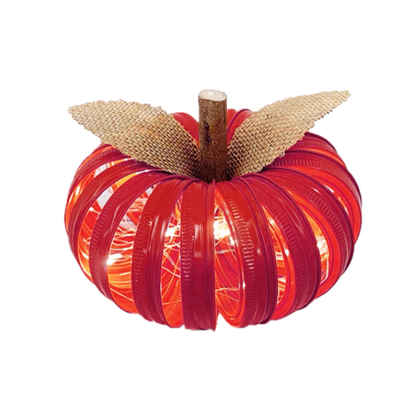 

День Благодарения Хэллоуин Украшение Украшения Домашнее украшение со светодиодной лентой One Size жёлтый