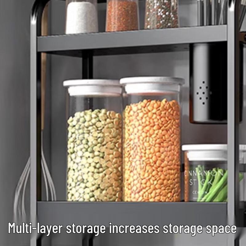 Multifunktionales Küchenregal