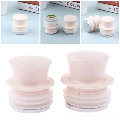 1Pcs Thermos Cup Accessories Thermos Bottle Stopper Stainless Steel Silicone Hot Water Cap