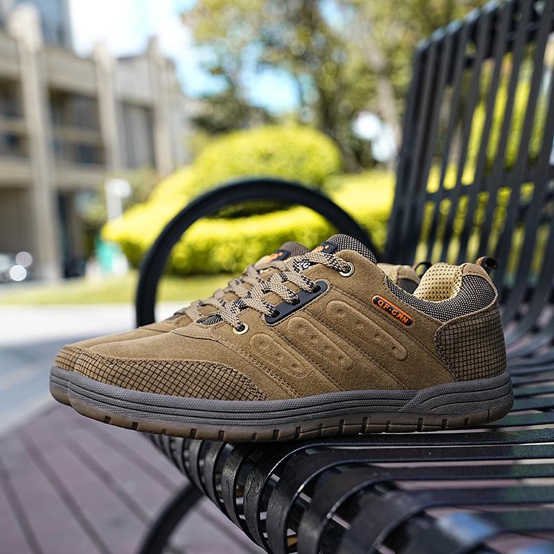 Herren Übergröße Rutschfest Modisch Retro Outdoor Wander- und Bergschuhe Sport- und Freizeitschuhe für Herren