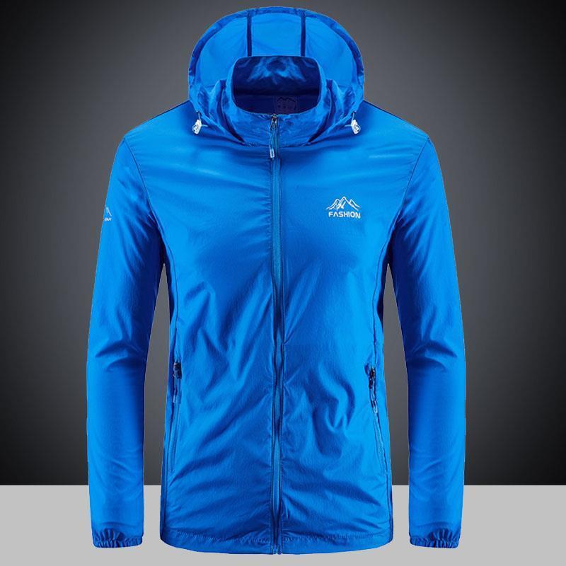 Letnia Odzież Ochronna Przed Słońcem Na Zewnątrz, Lekka, Wodoodporna i Oddychająca Odzież Wędkarska Chroniąca Przed Słońcem, Męski Płaszcz Przeciwdeszczowy Sportowy, Męska Odzież Skin dla Par