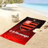Flamengo Aufdruck Strandtuch, Großes Weiches Schnelltrocknendes Handtuch für Strand Camping Schwimmen