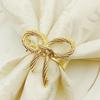 8 Pieces Hollow Out Bowknot Napkin Rings Christmas Decoration Table Setting Gift