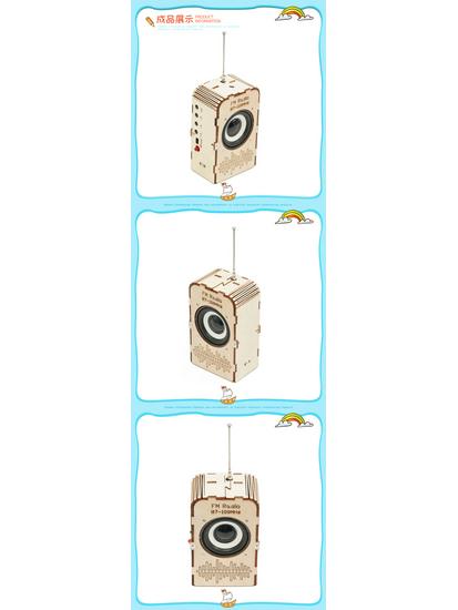 DIY Radio Broadcast Receiver Kit for Middle School Science Experiments