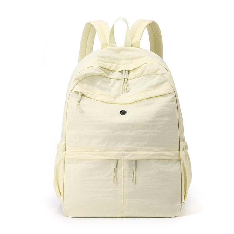 Schoolbag backpack women's new Korean version of fashion college student schoolbag commuting simple leisure large capacity travel bag