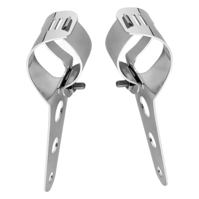 2x Headlight Mount Bracket Headlamp Holder Headlamp Fixed Bracket for 35mm-48mm