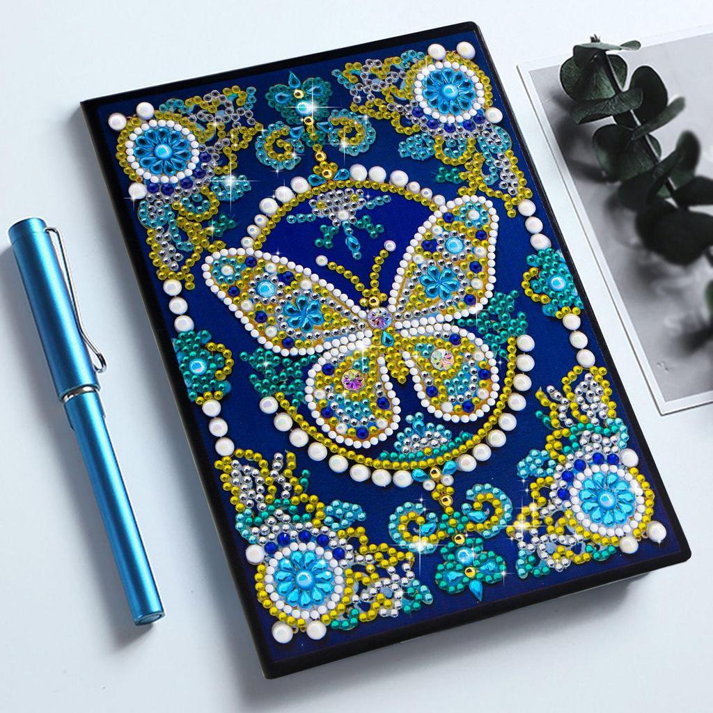 DIY Diamond Painting Business Notebook – Creative Dot Drill Writing Book for Kids