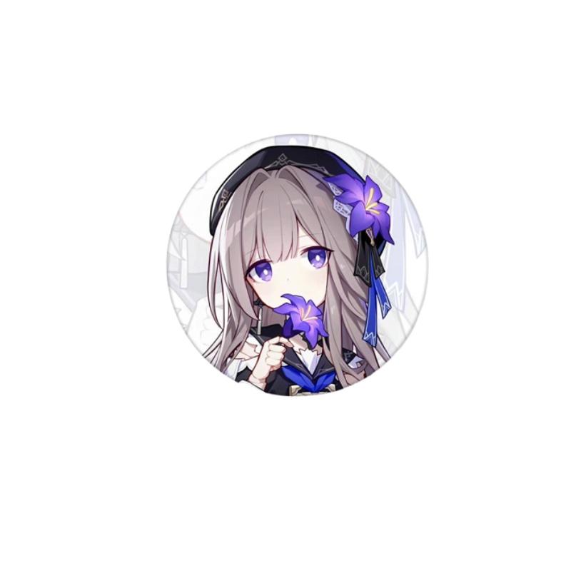 High-quality Honkai Star Rail Metal Badges Choose Your Favorite Character!
