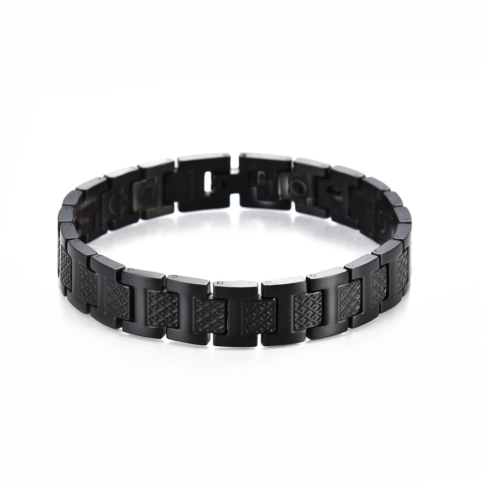 

2025 Изысканный персонализированный мужской браслет с узором крокодиловой кожи, звеньевой браслет, ювелирный браслет