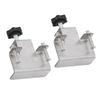 2 Pcs Cabinet Door Mounting Jig 2mm Thickness 139mm Clamping Range Stainless Steel Cabinet Door