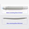 Washing Machine Drain Hose Extension, Corrugated Telescopic Tube, Flexible Washer Hose,