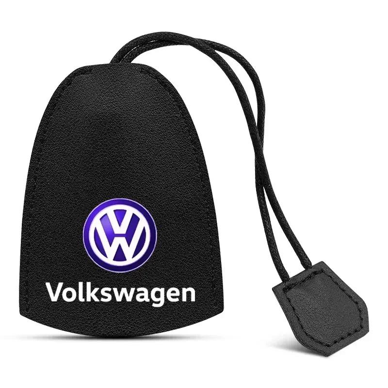 qwe3Car Sticker Hot 2025 New B6 For Volkswagen PU Car Remote Key Case Cover Shell Keychain Protect For Volkswagen Tharu R Polo T5 GT