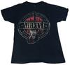 Nirvana Womens Small Seattle Washington Garage Grunge Band Tee Reprint M&O Gold